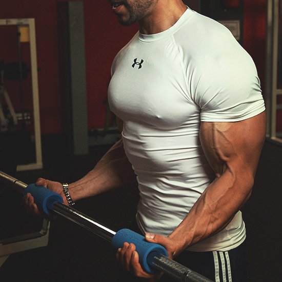 strong arms with fat gripz