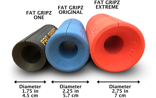 Fat Gripz comparison image